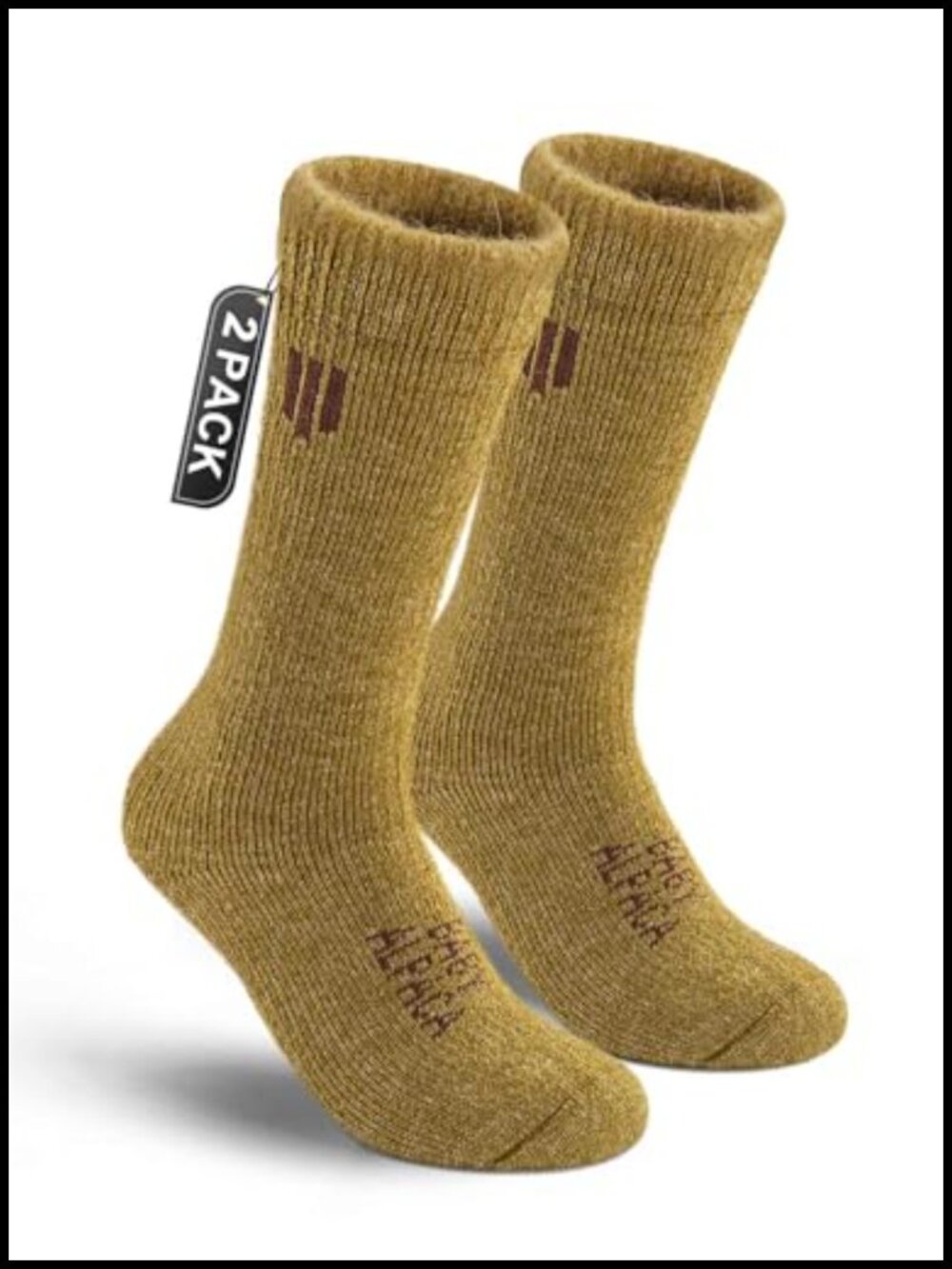 Baby Alpaca Wool Boot Socks Thermal Winter Heavyweight Athletic